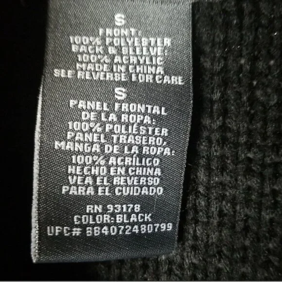 Chelsea & Theodore Suede Draped Open Front Cardigan Sweater - Picture 2 of 5